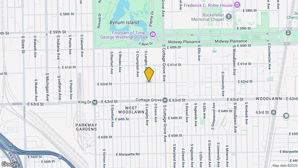 6201-6203 S Langley Ave Mapa y Detalles de la Ubicación