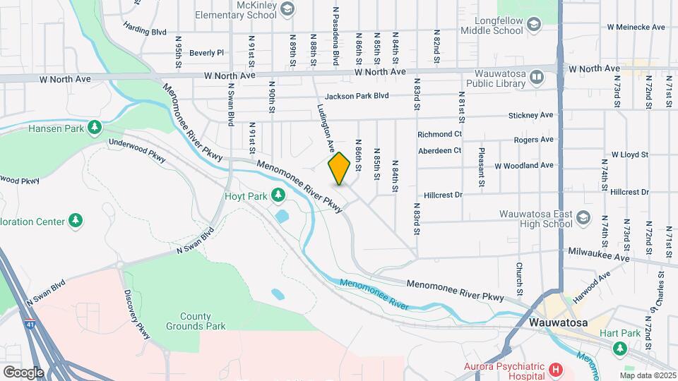 1934 River Park Ct, Unit 1934 Map and Location Details