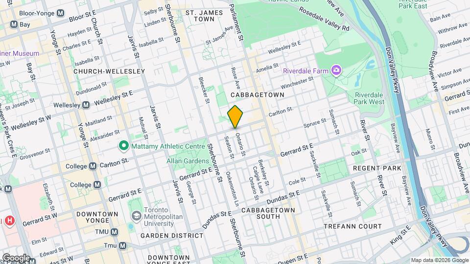 195 Carlton St. Map and Location Details