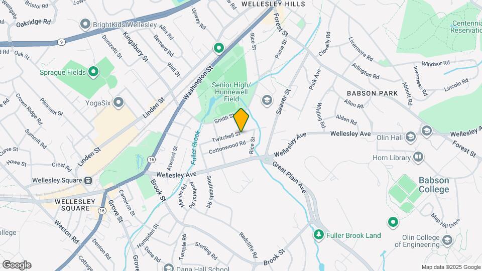 39 Twitchell St Map and Location Details