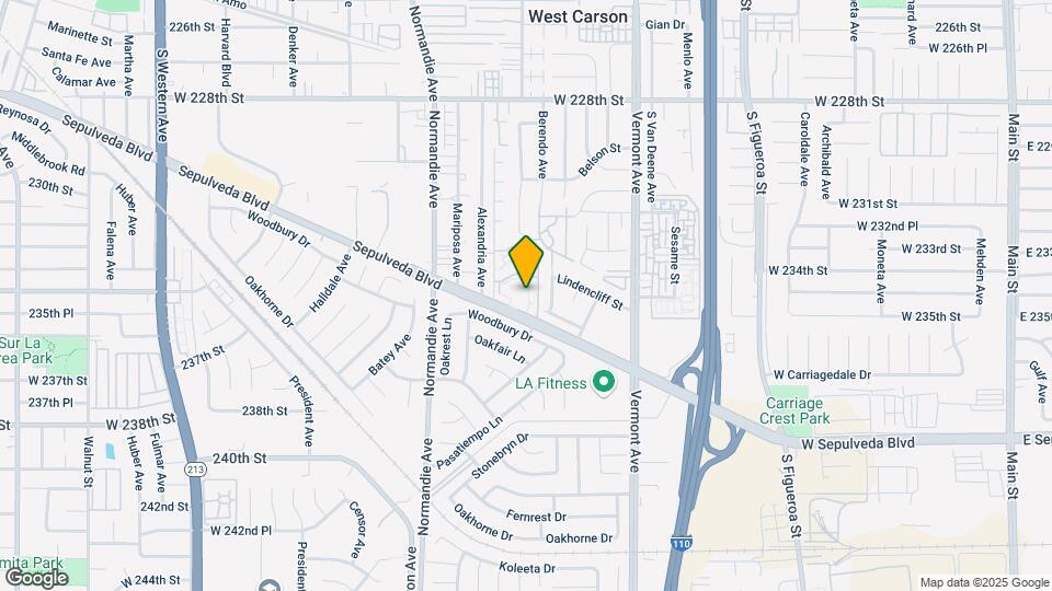 1103 Sepulveda Blvd, Unit B 103 Map and Location Details