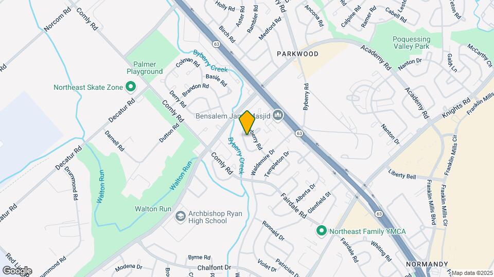 3633 Salina Rd Map and Location Details