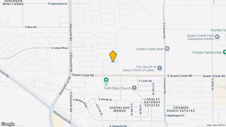21160 E Mayberry Rd Mapa y Detalles de la Ubicación