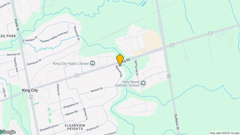 500 Warren Rd Map and Location Details