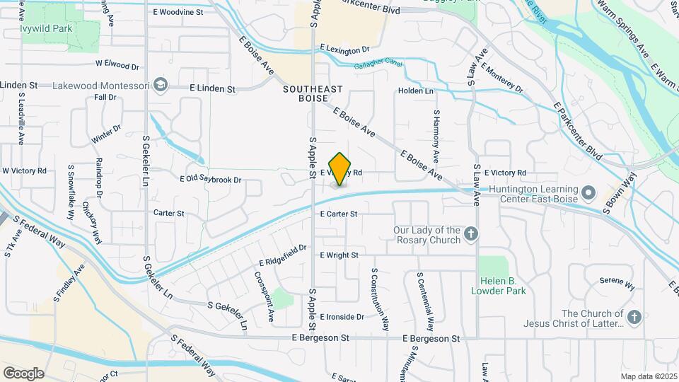 901 E Old Saybrook Ln Map and Location Details