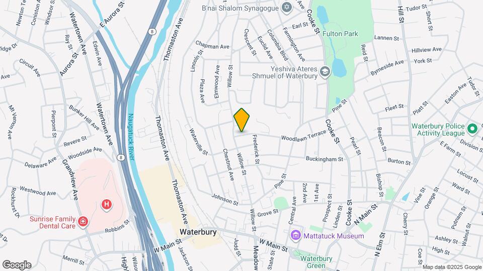 217 Woodlawn Terrace Mapa y Detalles de la Ubicación