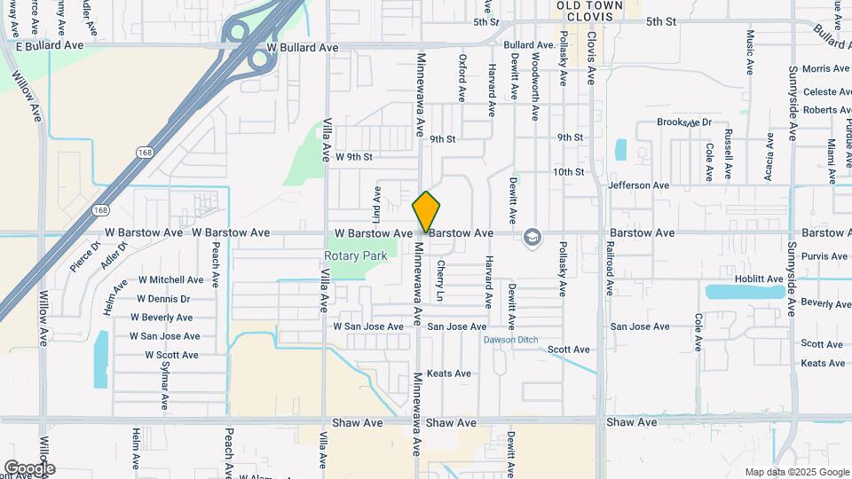 1215-1237 Minnewawa Ave Map and Location Details