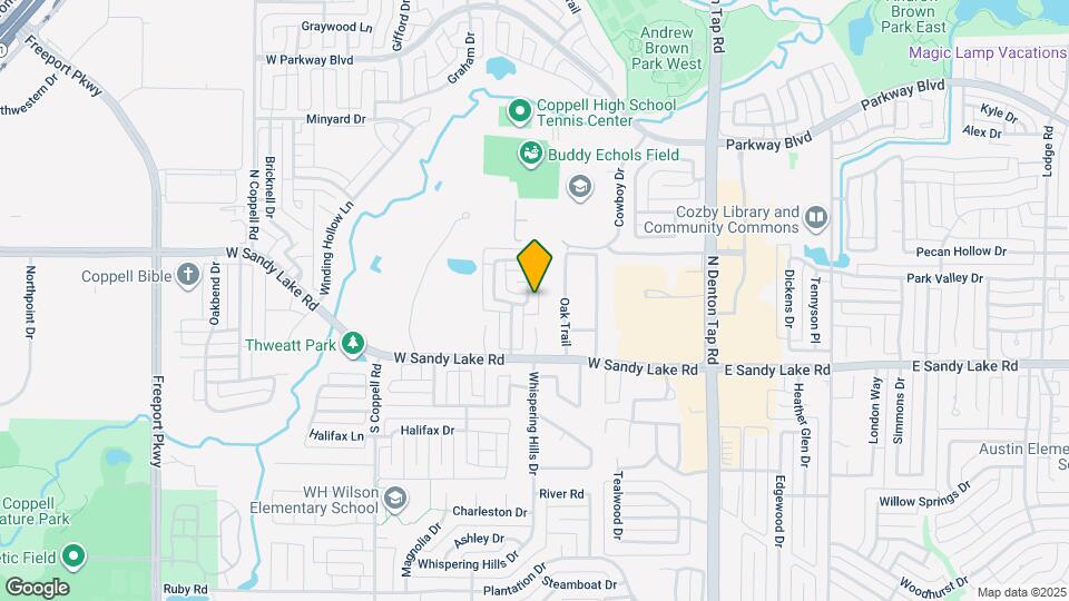 212 Leisure Ln Map and Location Details