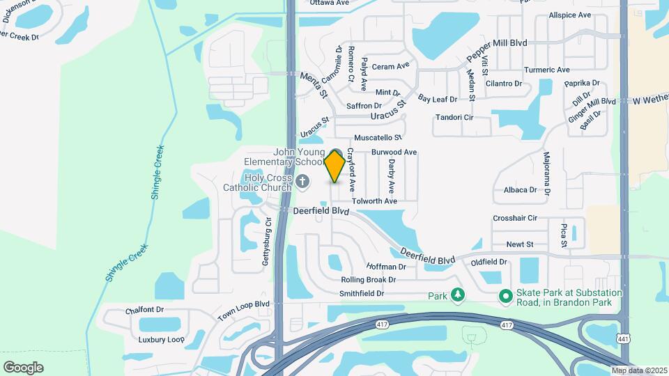 12624 Lysterfield Ct Map and Location Details