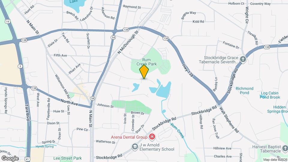 252 N Lake Dr Map and Location Details