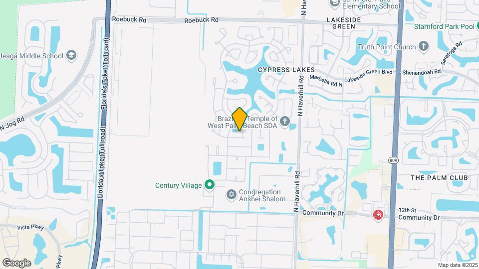 3409 Theo Way Map and Location Details