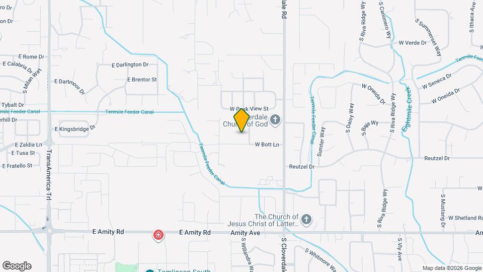 12507 W Darby St Map and Location Details