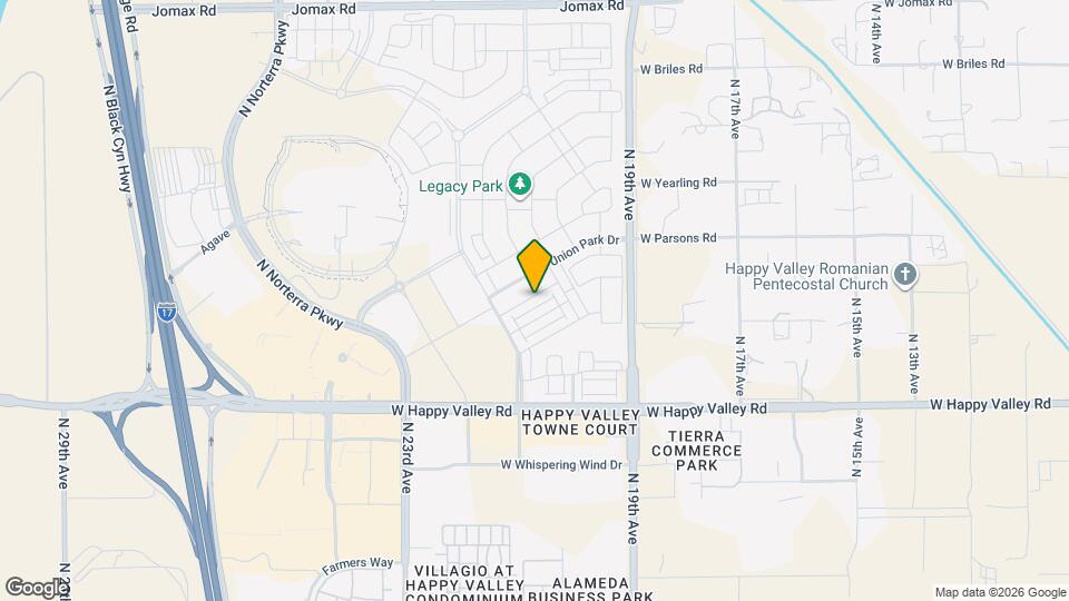 2029 W Kinfield Trail Map and Location Details