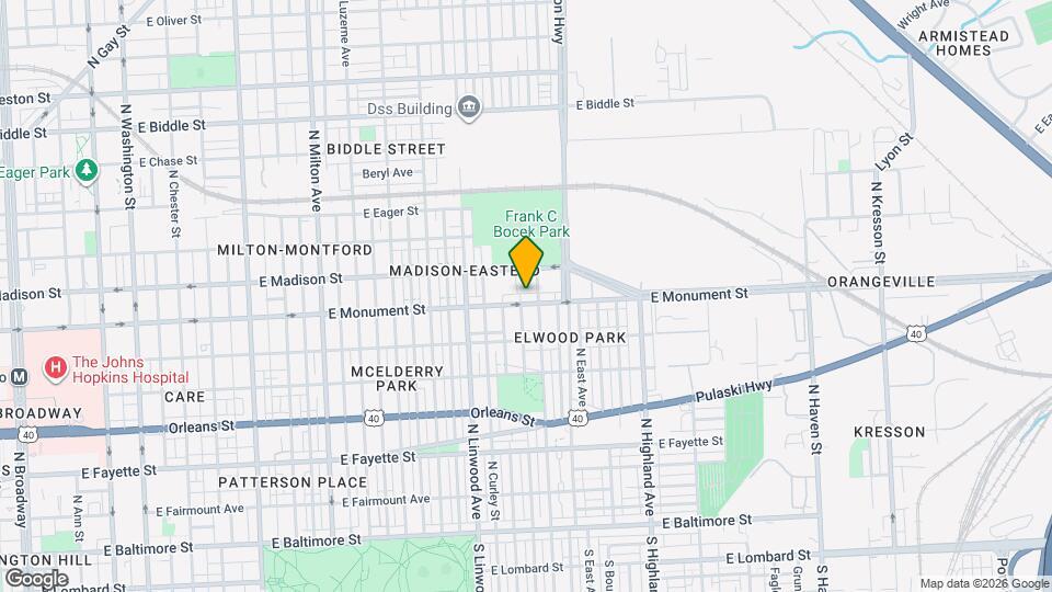 3030 E Monument St Mapa y Detalles de la Ubicación