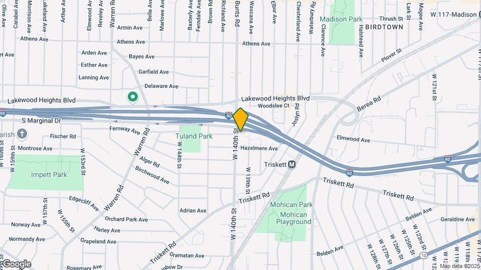 3125 W 140th St Map and Location Details