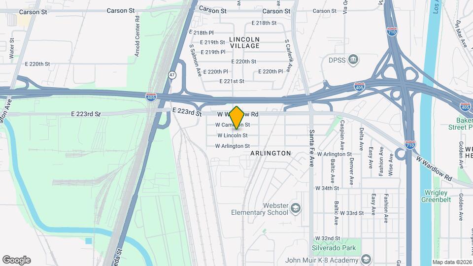 2239 W Lincoln St Map and Location Details