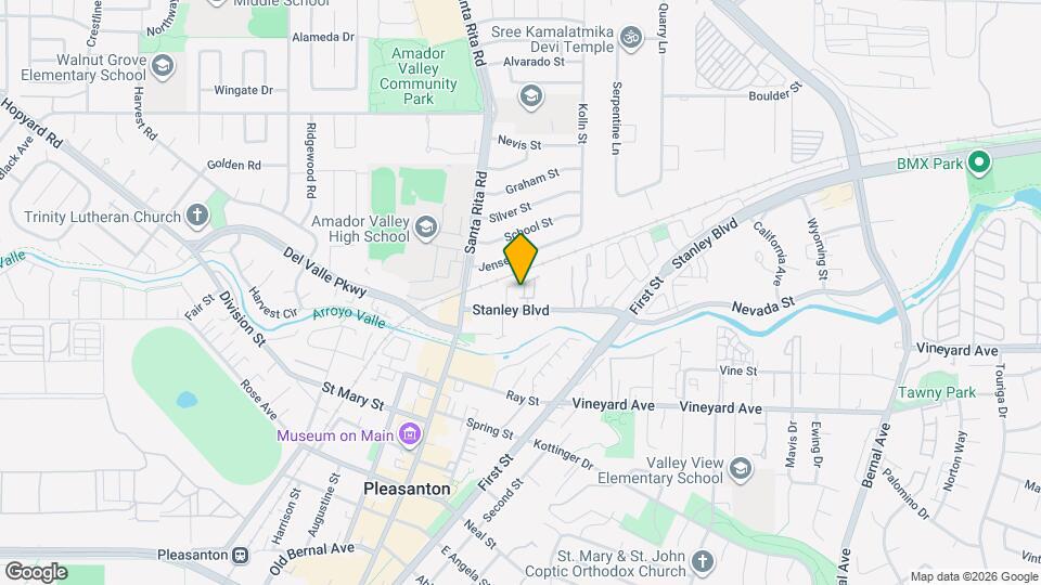 4141 Stanley Blvd Map and Location Details