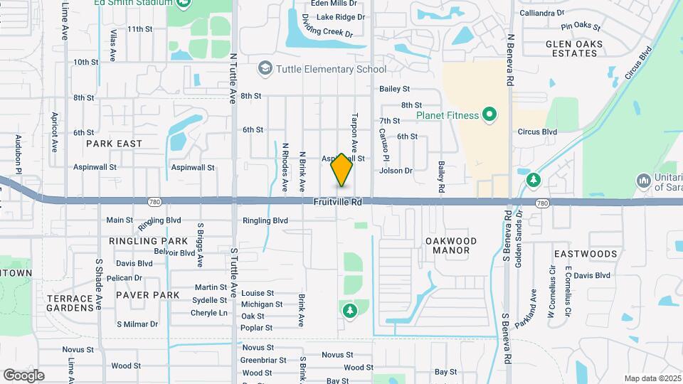 128 N Pompano Ave Map and Location Details