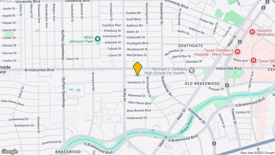 2431 Dorrington St Map and Location Details