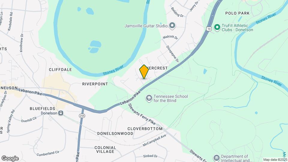 2920B Lebanon Pike Map and Location Details