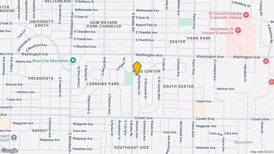 1209 MacArthur Cir Map and Location Details