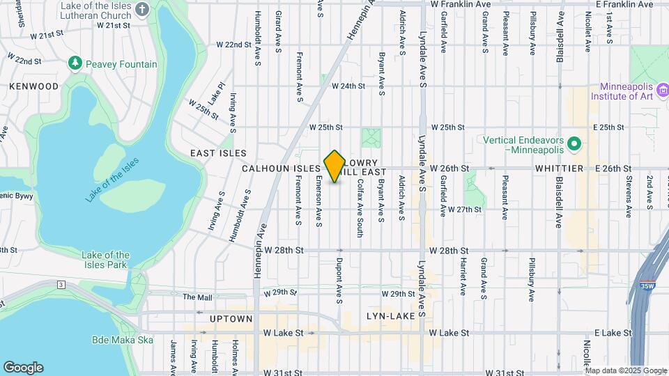 2620 Dupont Ave S Map and Location Details