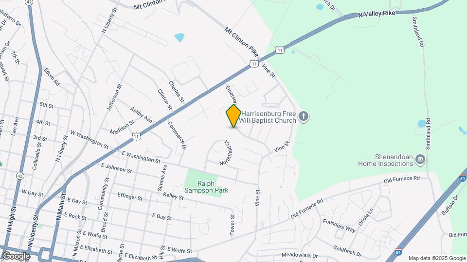 267 Emerson Ln Map and Location Details