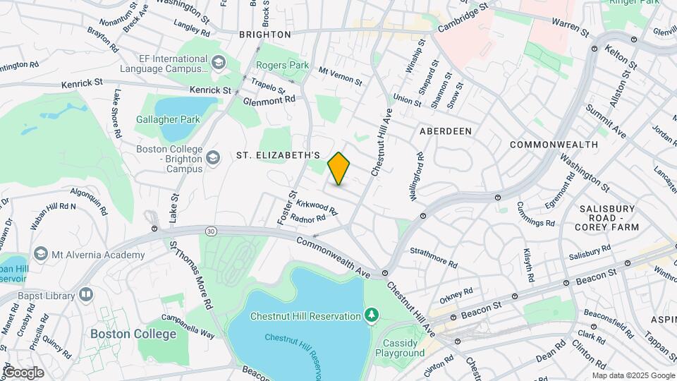 30 Embassy Rd, Unit 25 Mapa y Detalles de la Ubicación