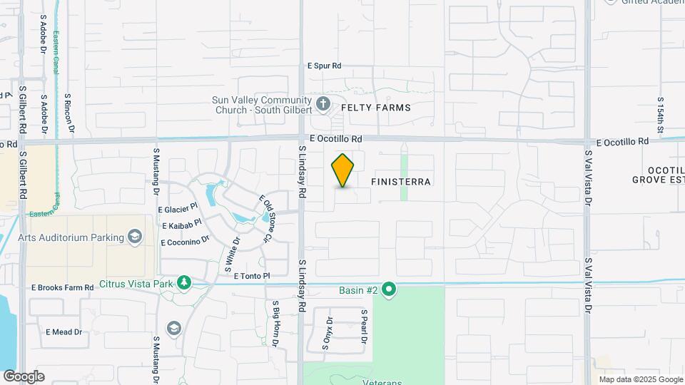 4135 E Grand Canyon Dr Map and Location Details