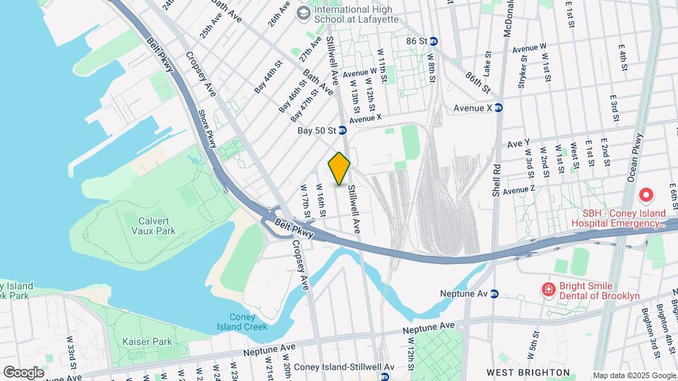 2541 W 15th St Map and Location Details