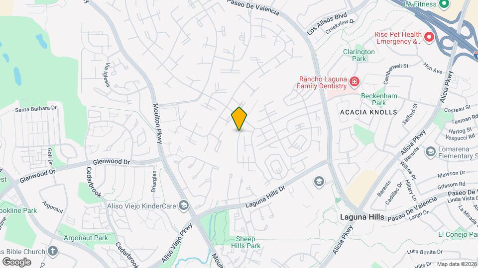 835 Ronda Sevilla Map and Location Details