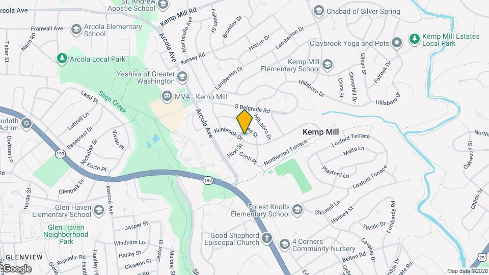 901 Kenbrook Dr Map and Location Details