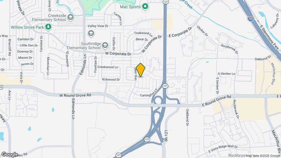 2450 Sunderland Ln Map and Location Details