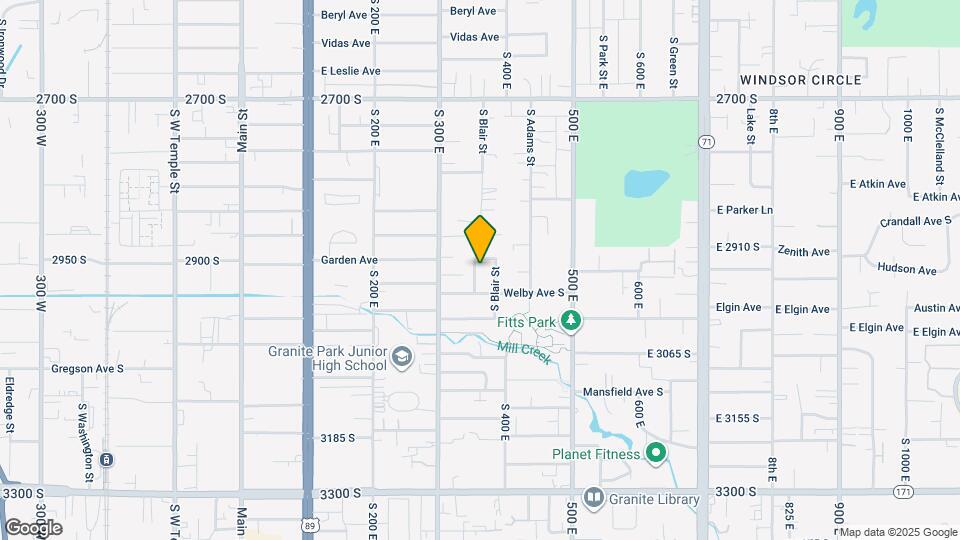 2953 S Garden Cir Map and Location Details