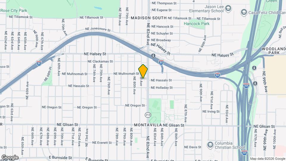 1042 NE 81st Ave Map and Location Details