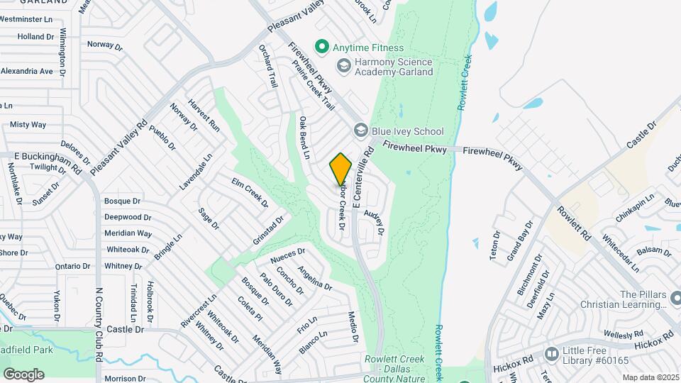 1717 Arbor Creek Dr Map and Location Details