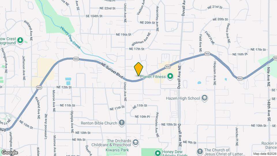 4308 Sunset Blvd Map and Location Details