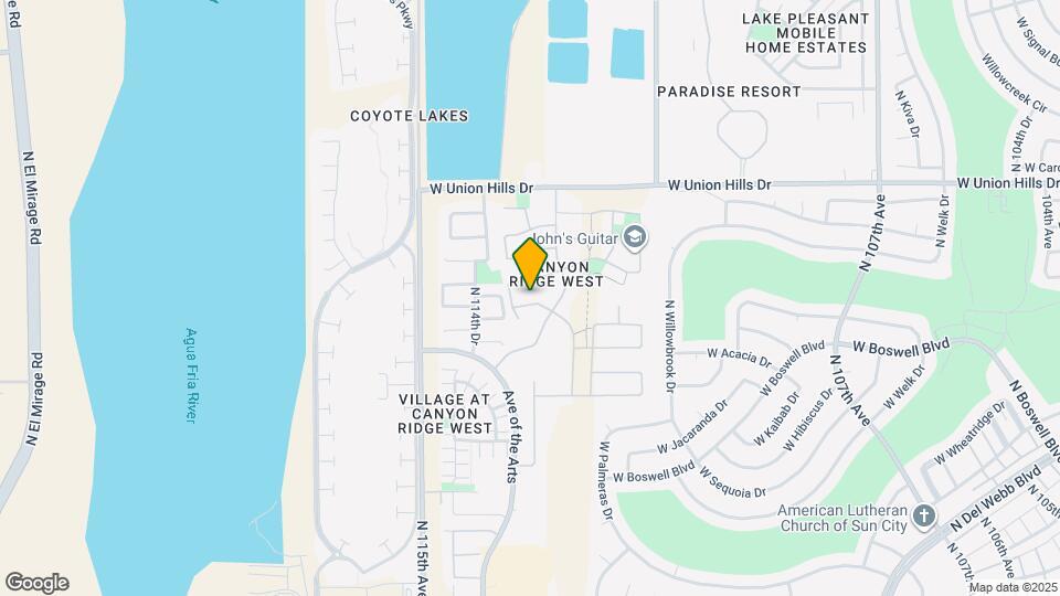 11338 W Austin Thomas Dr Map and Location Details