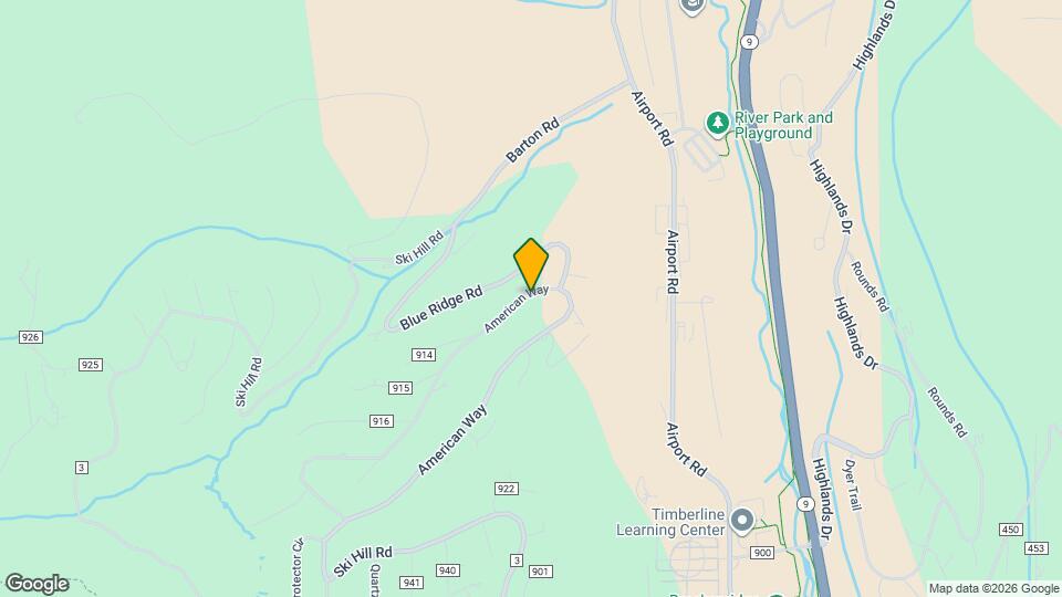 929 American Way Map and Location Details