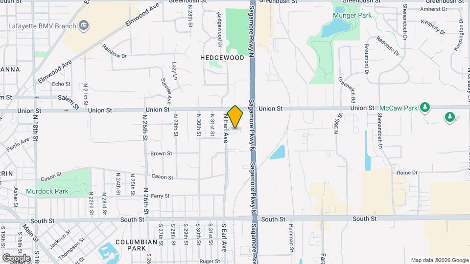 2 Bed 1 Bath Single Family Home Map and Location Details