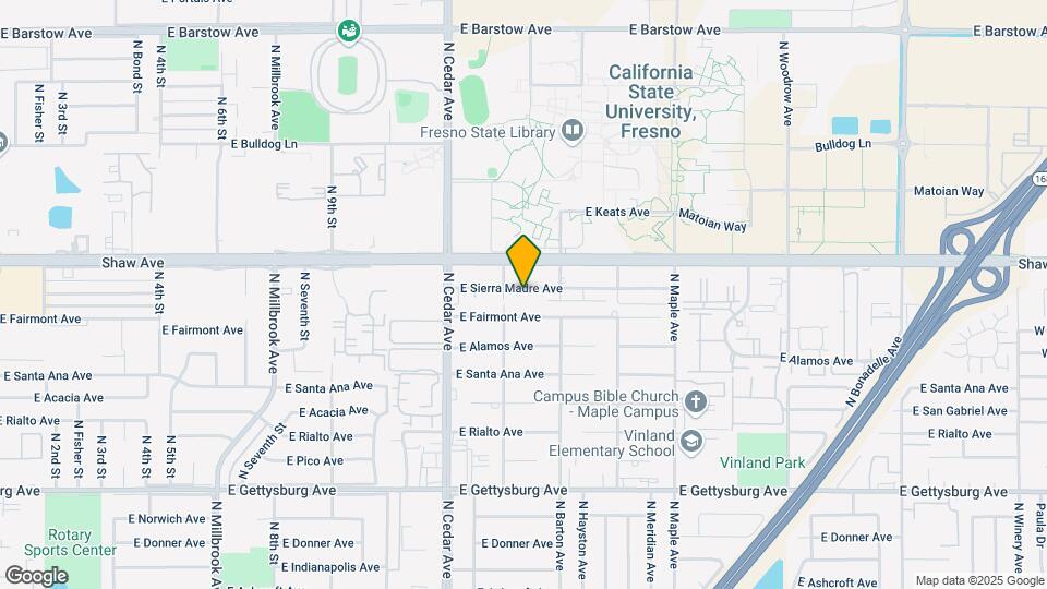 4422 E Sierra Madre Ave Mapa y Detalles de la Ubicación