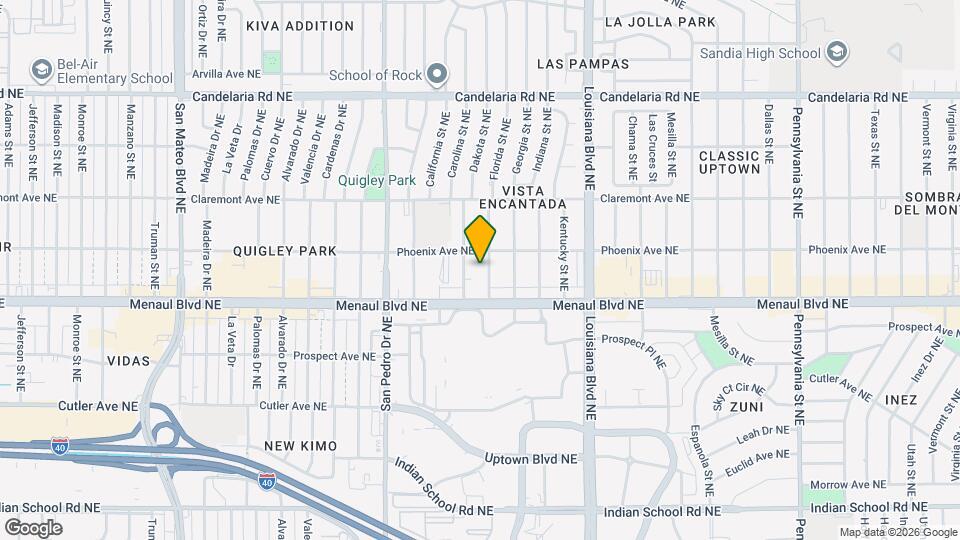 2625 Florida St NE Map and Location Details