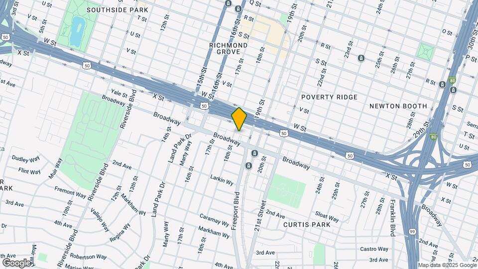 2417 18th St Map and Location Details