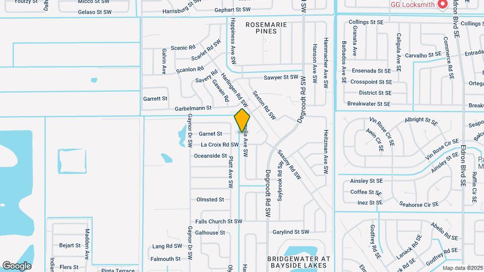 1282 Amelia Ave SW Map and Location Details