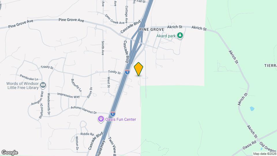 2952 Larkin Ave Map and Location Details