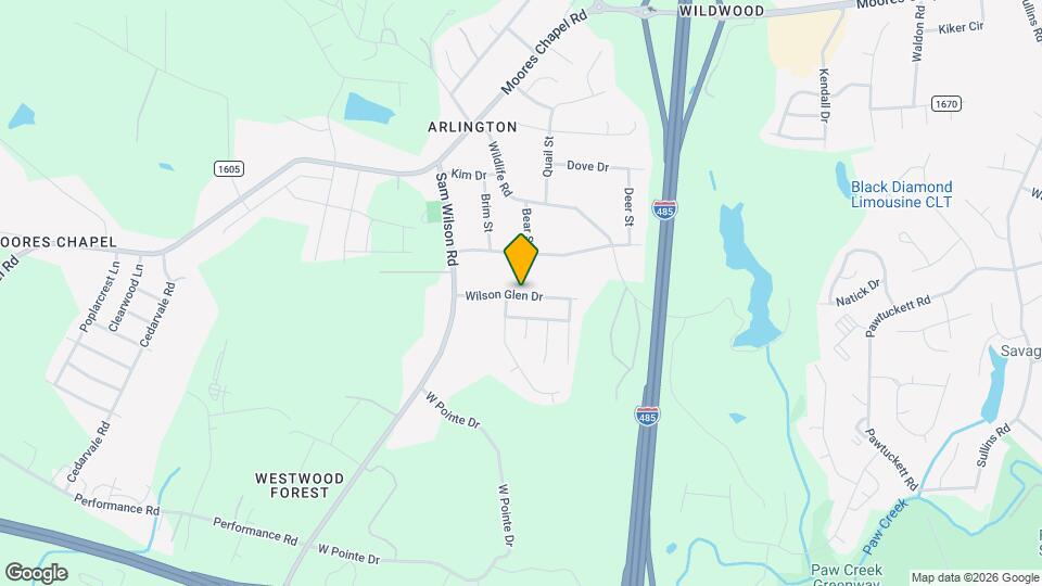 10440 Wilson Glen Dr Map and Location Details