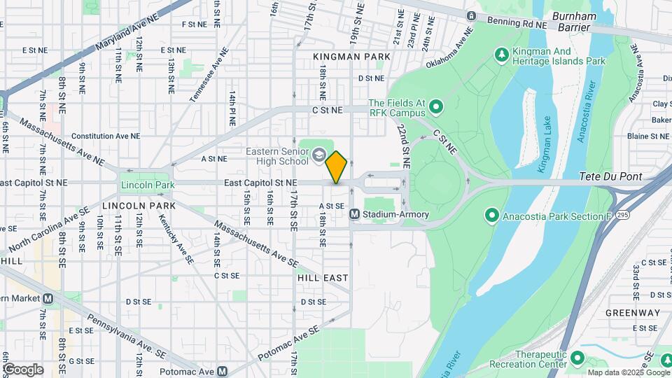 1815 E Capitol St Se Map and Location Details