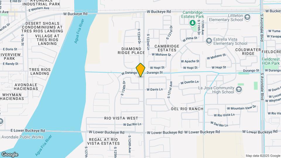 2109 S 123rd Dr Map and Location Details