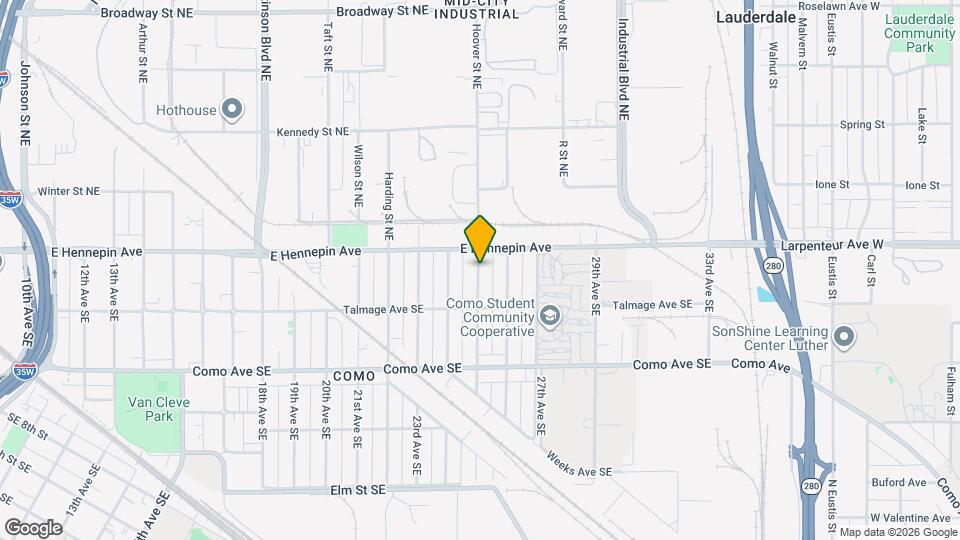 1092 25th Ave SE Mapa y Detalles de la Ubicación