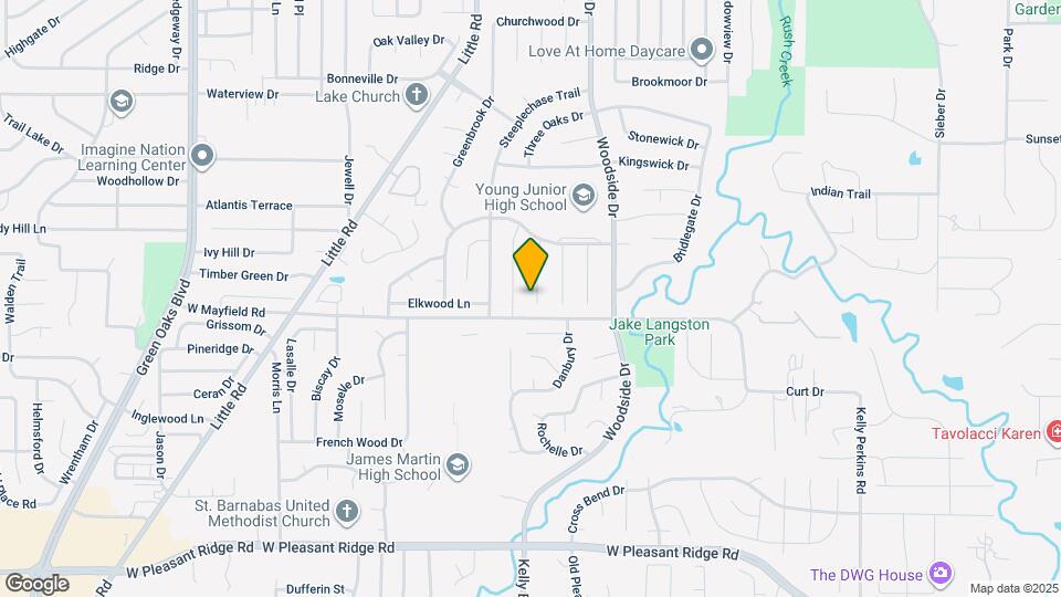 3416 Ainsworth Ct Map and Location Details